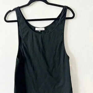 Nwot  black angel maternity tank top small